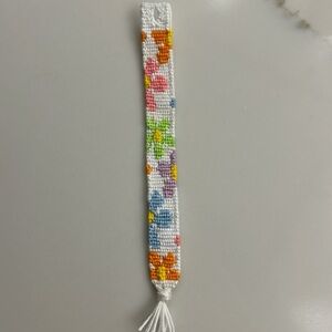 Handmade Floral Bookmark